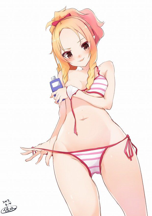 [31 Eromanga] The swimsuit image of high degree of the Elf Yamada 13