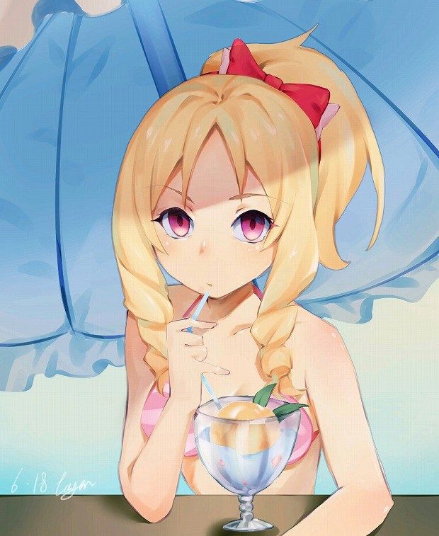 [31 Eromanga] The swimsuit image of high degree of the Elf Yamada 17