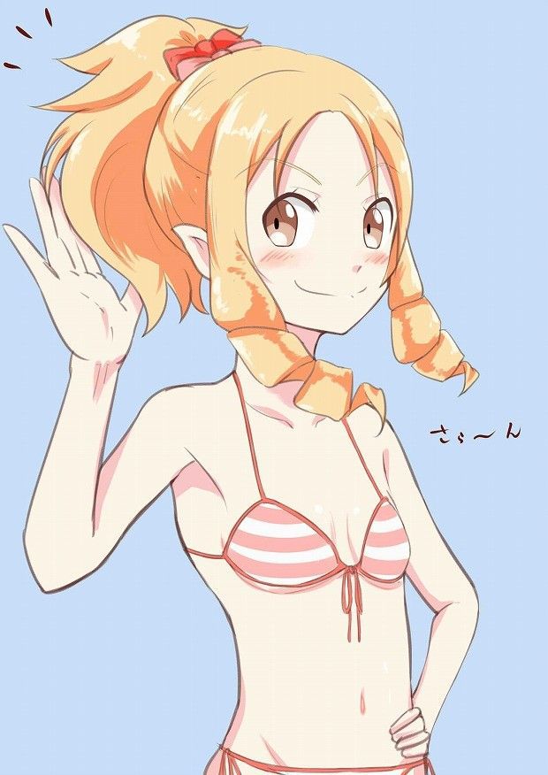 [31 Eromanga] The swimsuit image of high degree of the Elf Yamada 19