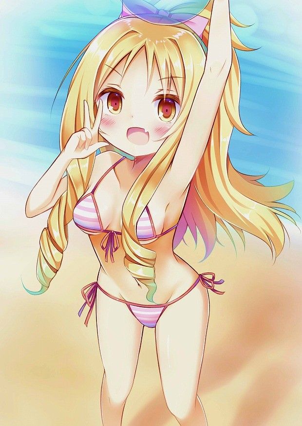 [31 Eromanga] The swimsuit image of high degree of the Elf Yamada 24