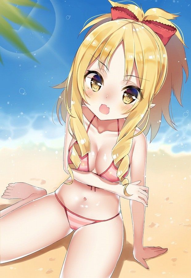 [31 Eromanga] The swimsuit image of high degree of the Elf Yamada 3