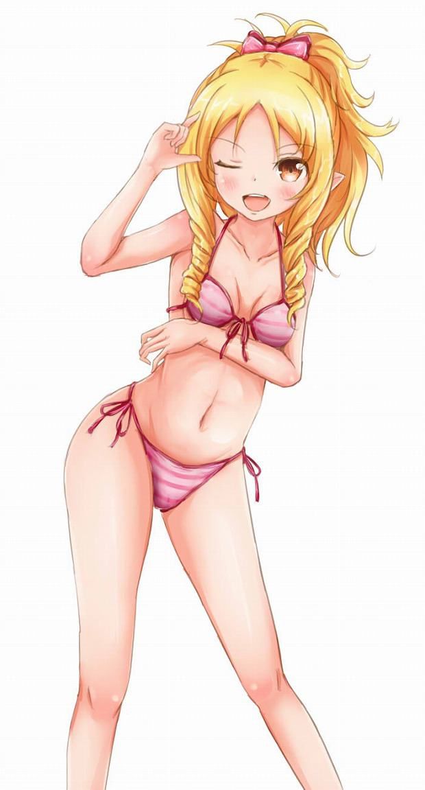 [31 Eromanga] The swimsuit image of high degree of the Elf Yamada 30