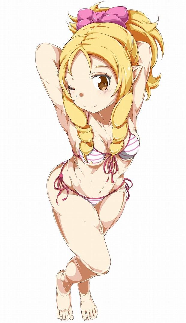 [31 Eromanga] The swimsuit image of high degree of the Elf Yamada 7