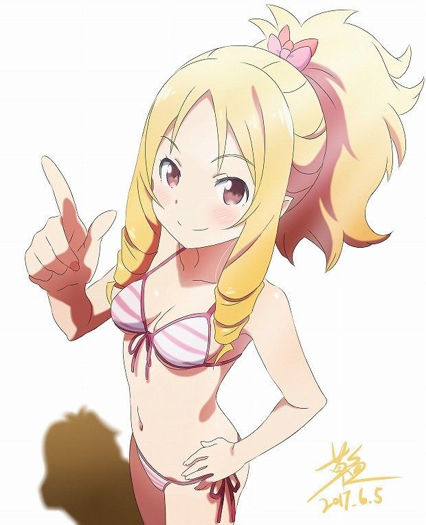 [31 Eromanga] The swimsuit image of high degree of the Elf Yamada 8