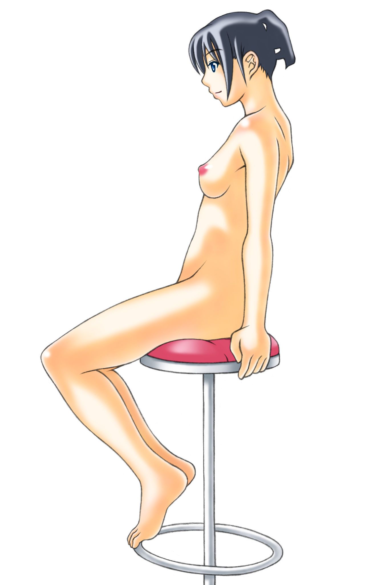 [EbiNoSakaMushi (Mozuku Ouji)] Rafu Illust Pose Shuu vol.01 [海老の酒蒸し (もずく王子)] 裸婦イラストポーズ集 vol.01 18