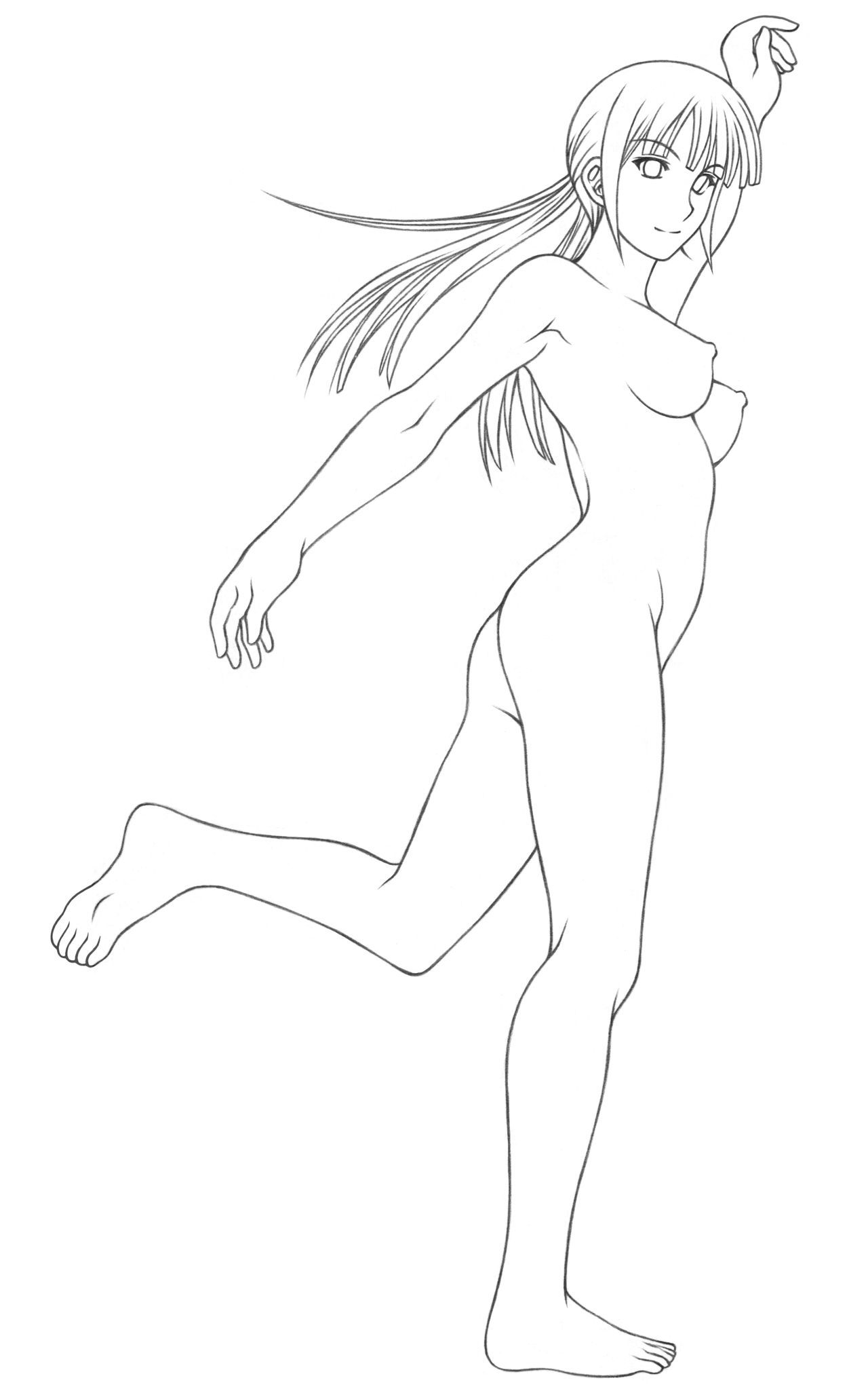 [EbiNoSakaMushi (Mozuku Ouji)] Rafu Illust Pose Shuu vol.01 [海老の酒蒸し (もずく王子)] 裸婦イラストポーズ集 vol.01 25