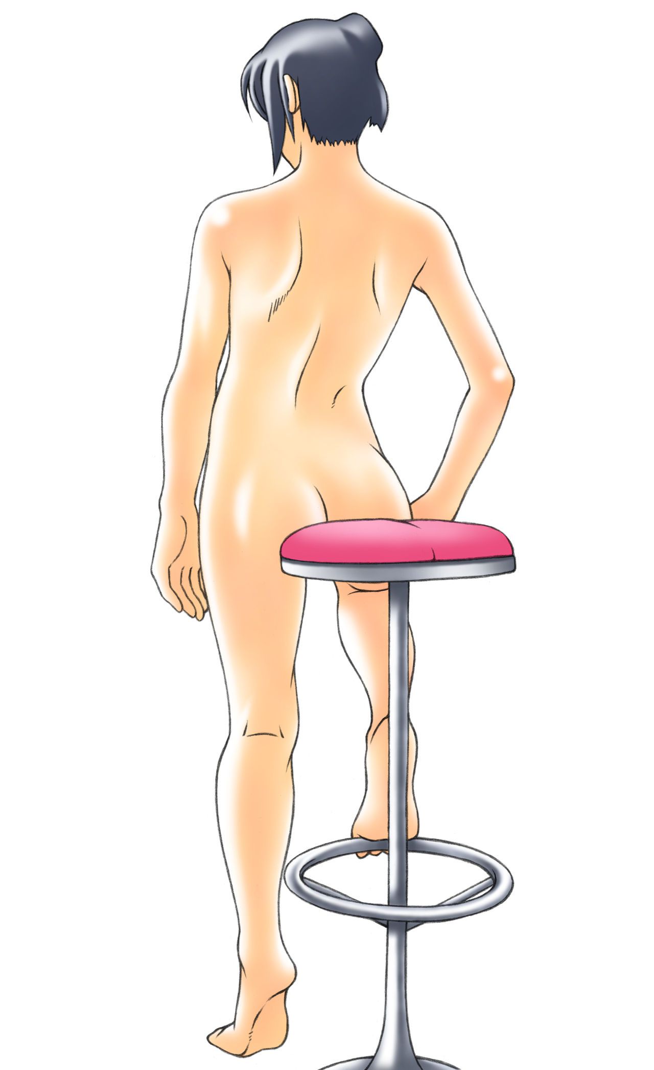 [EbiNoSakaMushi (Mozuku Ouji)] Rafu Illust Pose Shuu vol.01 [海老の酒蒸し (もずく王子)] 裸婦イラストポーズ集 vol.01 30