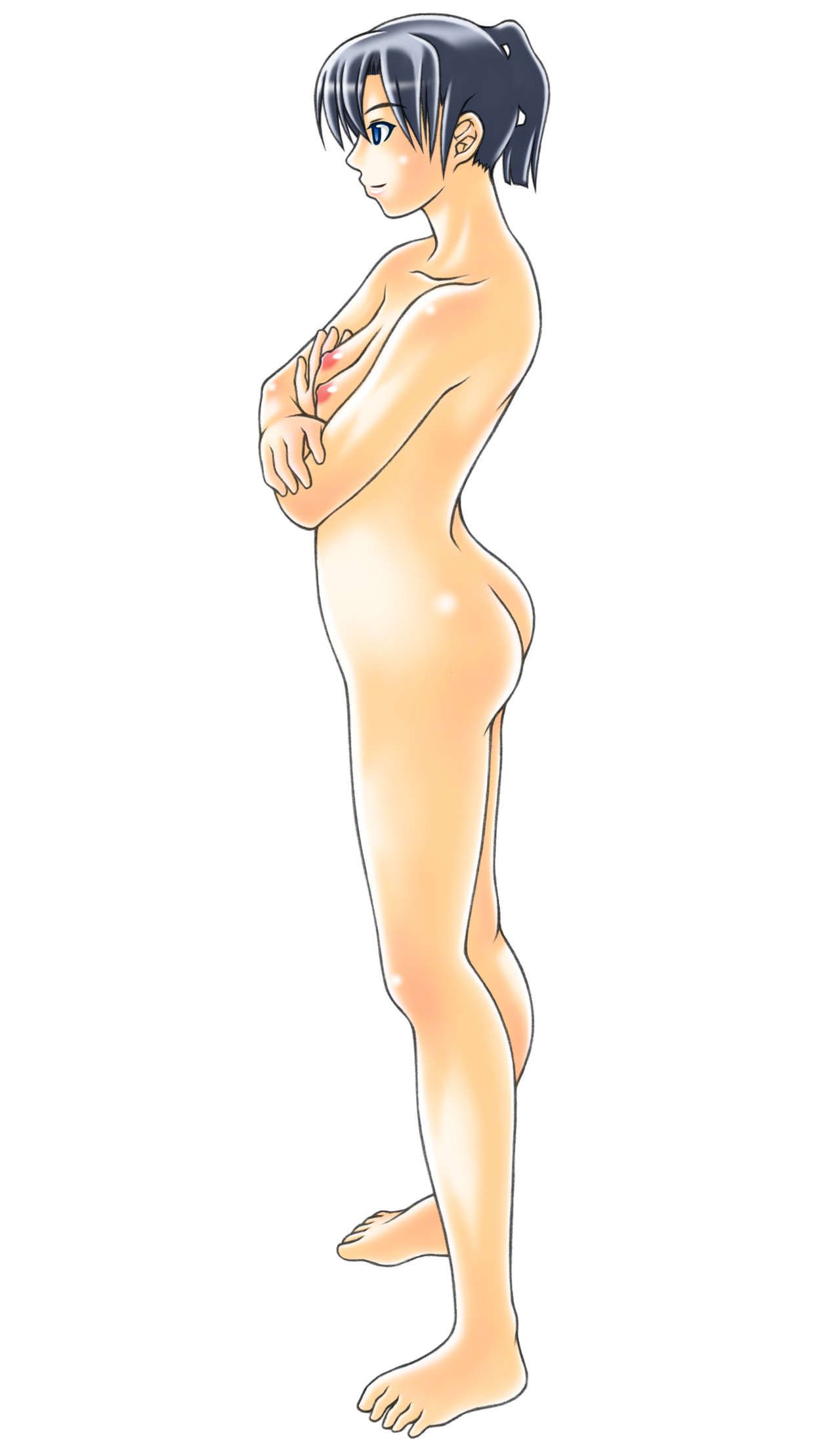[EbiNoSakaMushi (Mozuku Ouji)] Rafu Illust Pose Shuu vol.01 [海老の酒蒸し (もずく王子)] 裸婦イラストポーズ集 vol.01 40