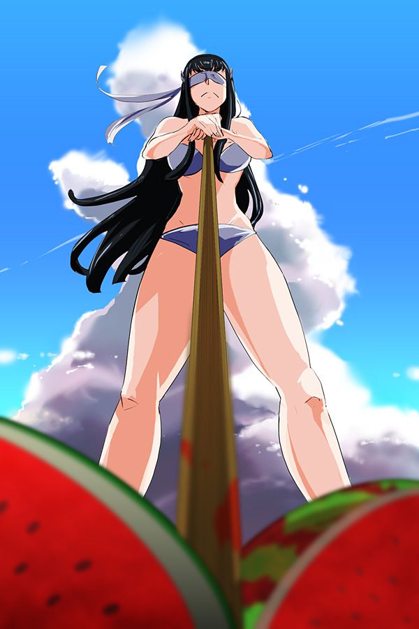 [Promise in the sea] secondary image of the swimsuit girls enjoy the watermelon cracking 28