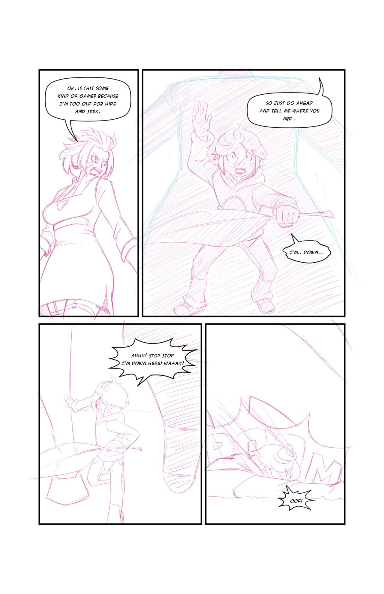 [Axel Rosered] Lab Accident + Sasha and Aliya Gets Ate + An unfinished comic 6