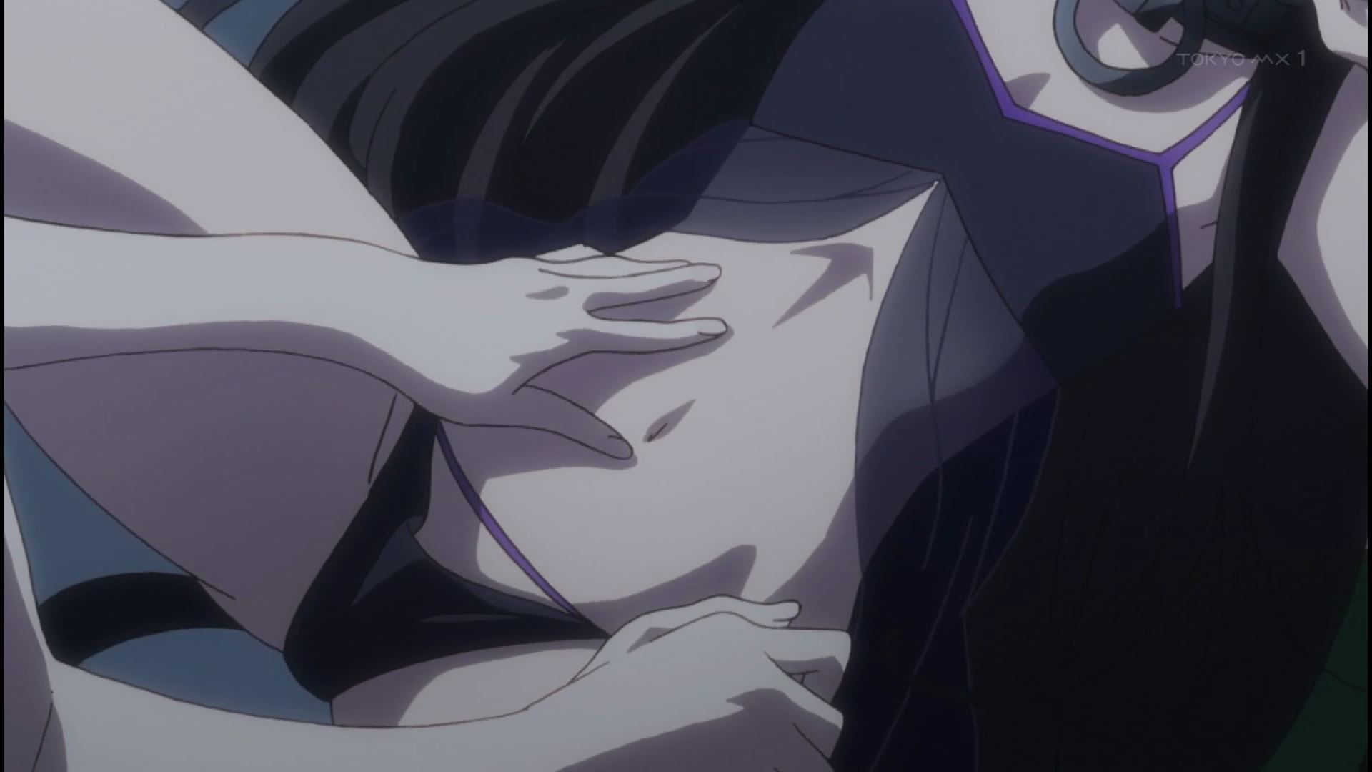 anime [World Maou and summoned girl's slave Magic] 6 story erotic scene that almost like sex 28