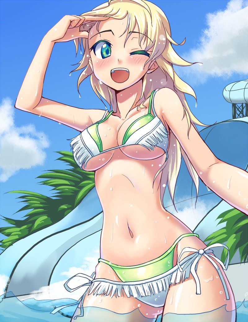 Second erotic image of lewd swimsuit gal wwww 6 38