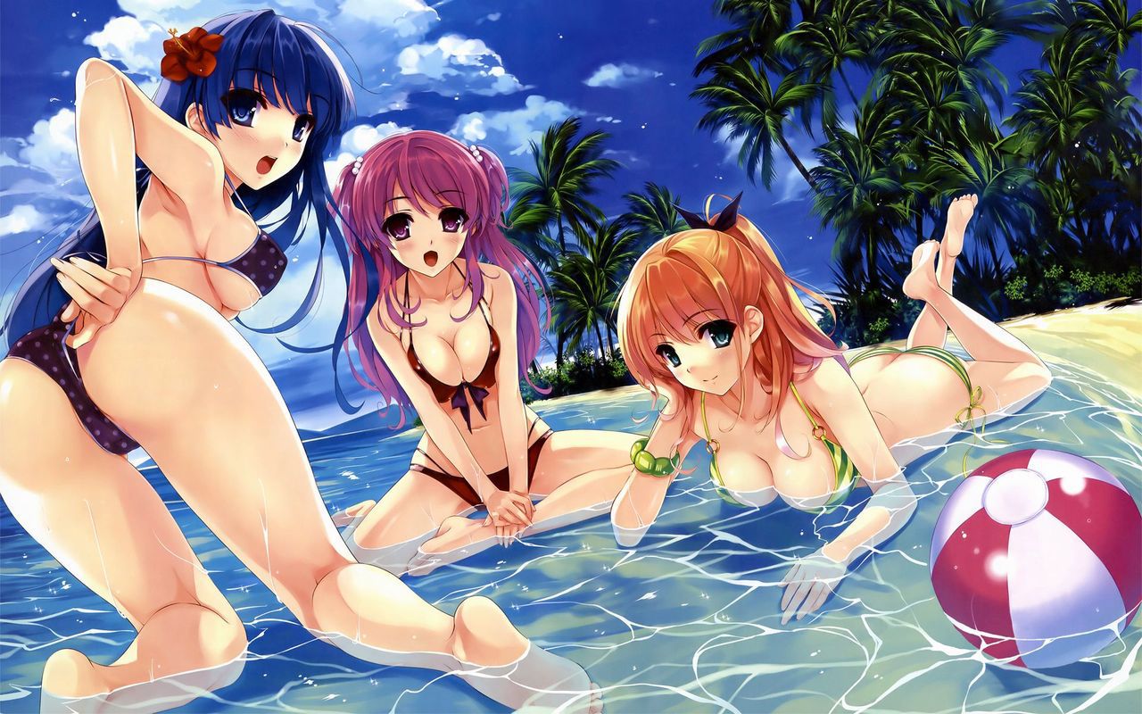 Second erotic image of lewd swimsuit gal wwww 6 8