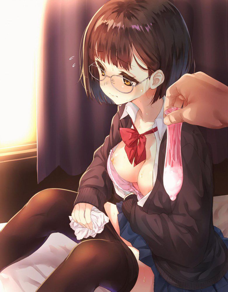 【Erotic Anime Summary】 Isn't it awesome that a beautiful girl wearing glasses is doing something damn erotic? 15