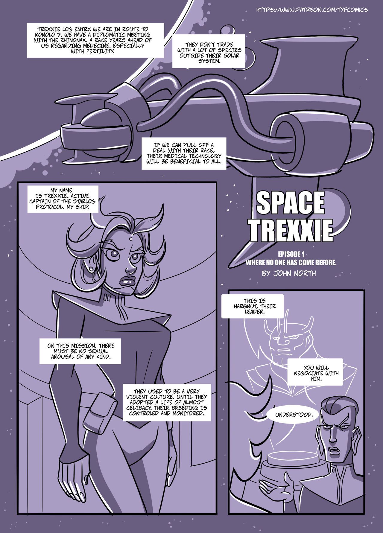 [John North] Space Trexxie (ONGOING) 3