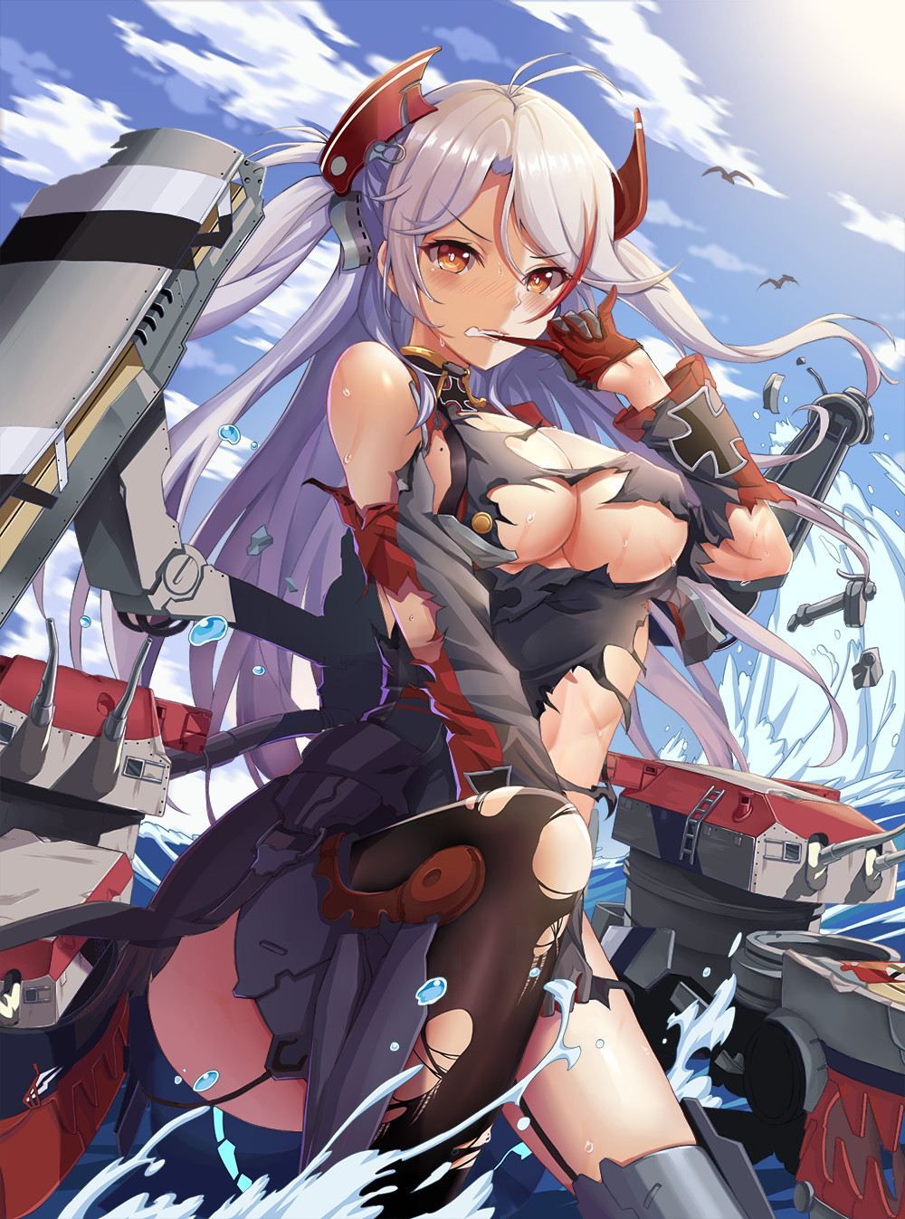 【 Azourlen 】 Prinz Eugen Erotic Pictures Collection! 20