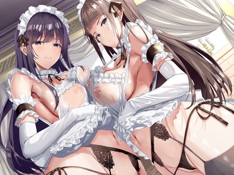 【Secondary】Erotic image of two beautiful girls who can not choose between two parts part 3 【Harem】 33