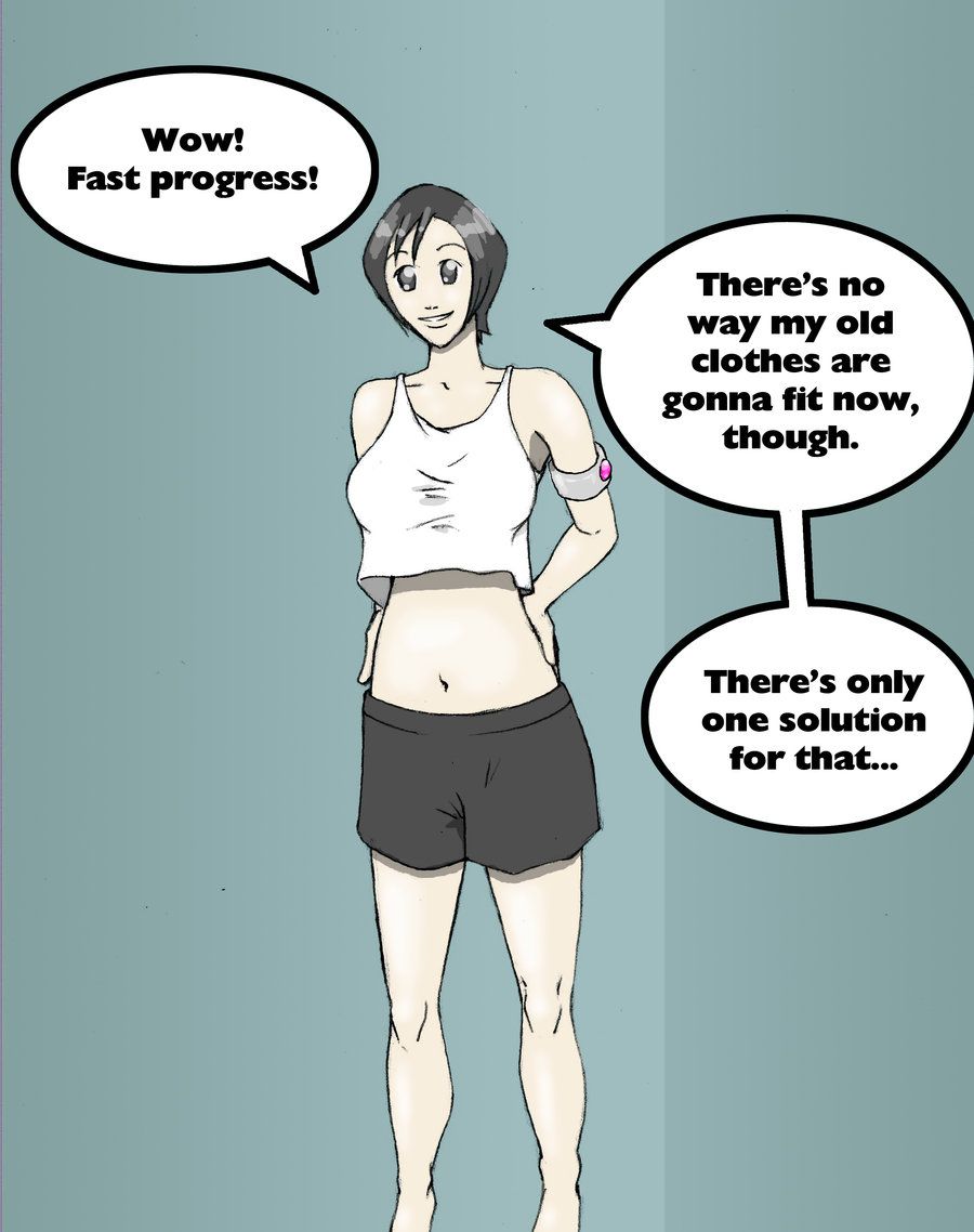 [Hisano-X] Yuffie Gains Weight (Ongoing) 11