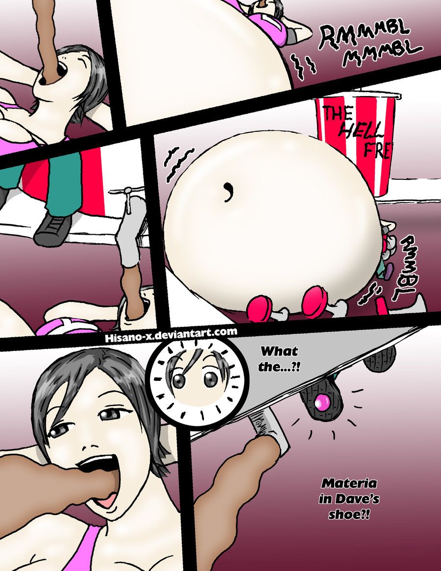 [Hisano-X] Yuffie Gains Weight (Ongoing) 30