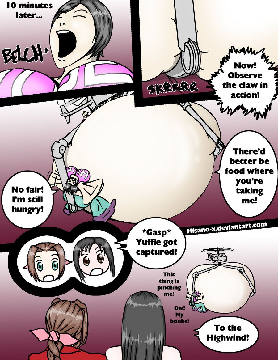 [Hisano-X] Yuffie Gains Weight (Ongoing) 33