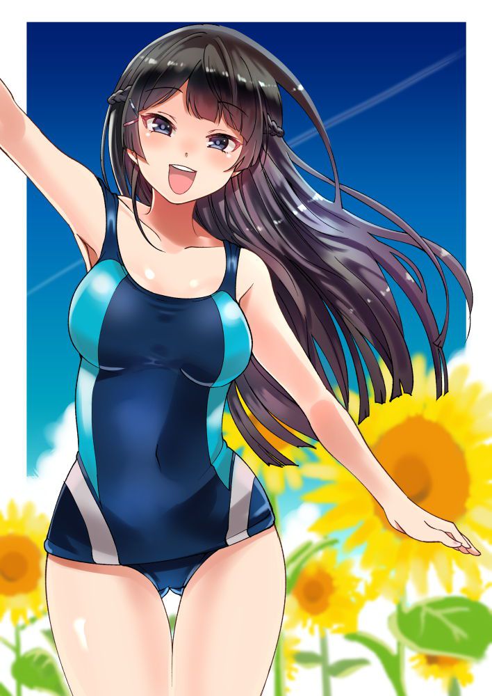 The girl and the elder sister of the swimsuit who is tightening the body tightly wet in water (* ´ д ' *) nuke ㉔ 16
