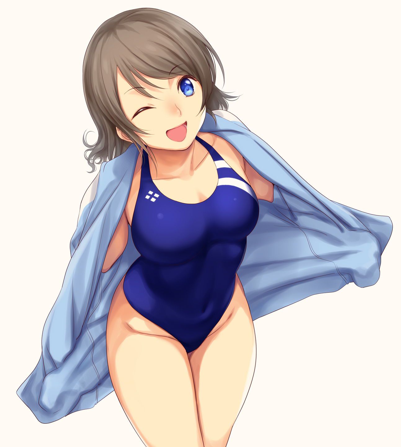 The girl and the elder sister of the swimsuit who is tightening the body tightly wet in water (* ´ д ' *) nuke ㉔ 28