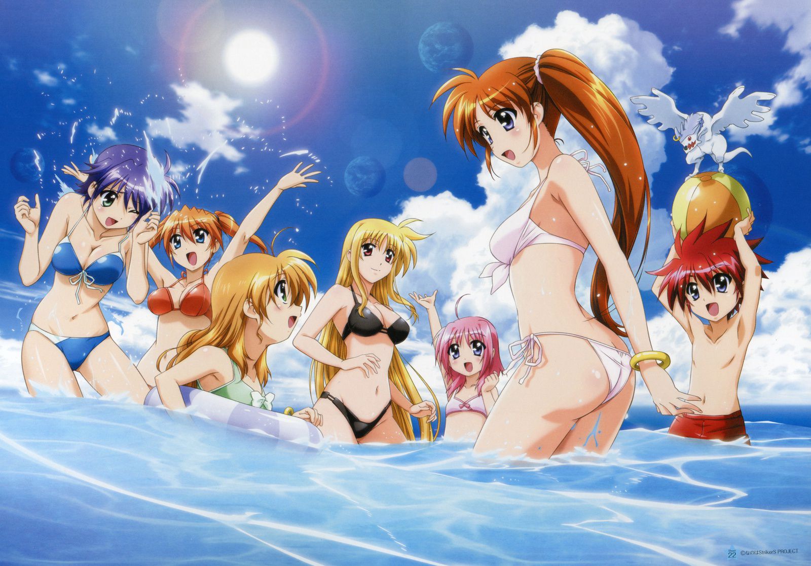 Magical Girl Lyrical Nanoha can confirm the goodness of the erotic pictures 28