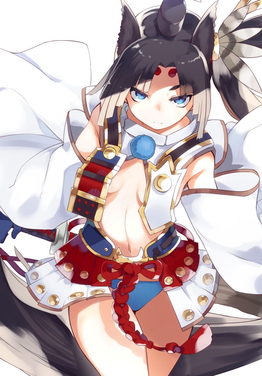 [Secondary/ZIP] 100 pieces of cute picture summary of fgo Cow Young-chan is less exposed breast swimsuit 53