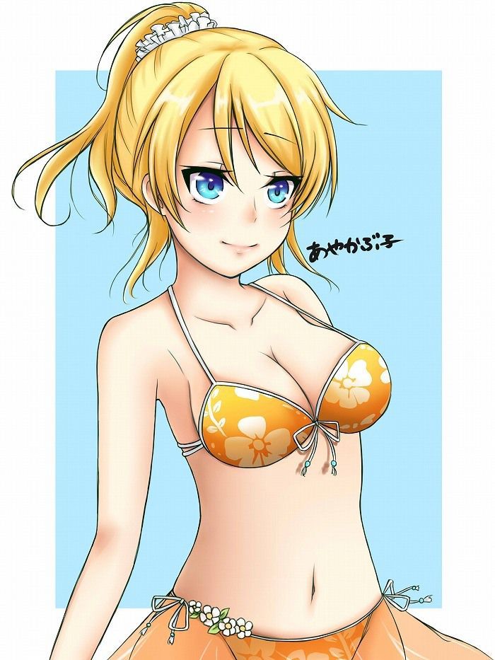 Love Live! ] to release the folder erotic images of Eri Ayase 4