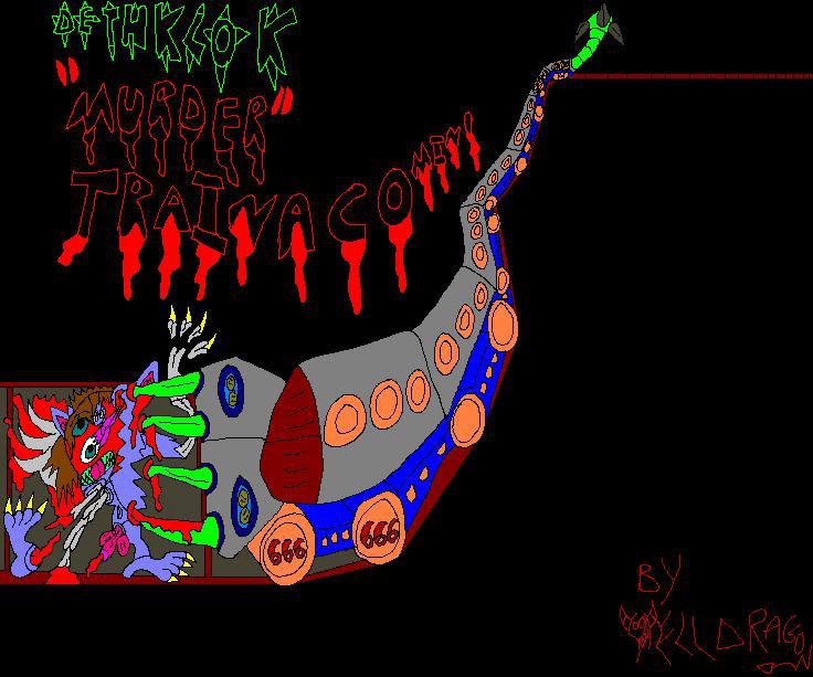 here's Dethklok furry gory art enjoy the massacre !!! english 6