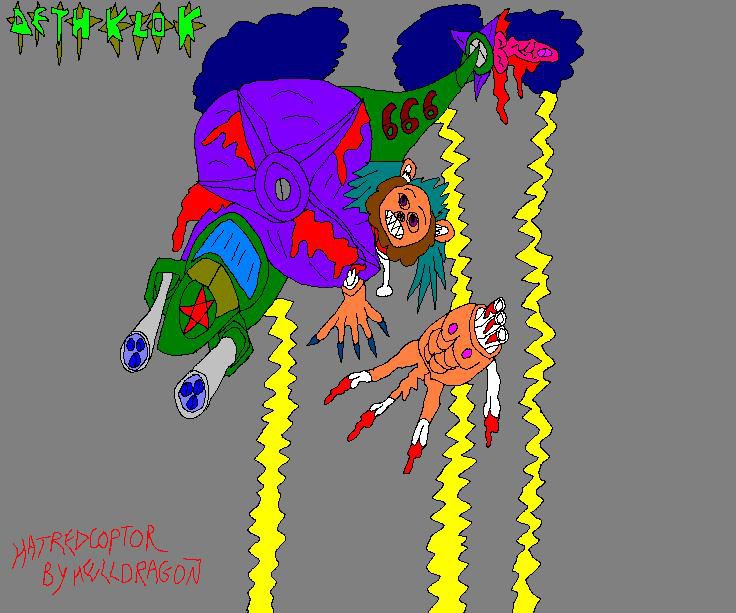 here's Dethklok furry gory art enjoy the massacre !!! english 7