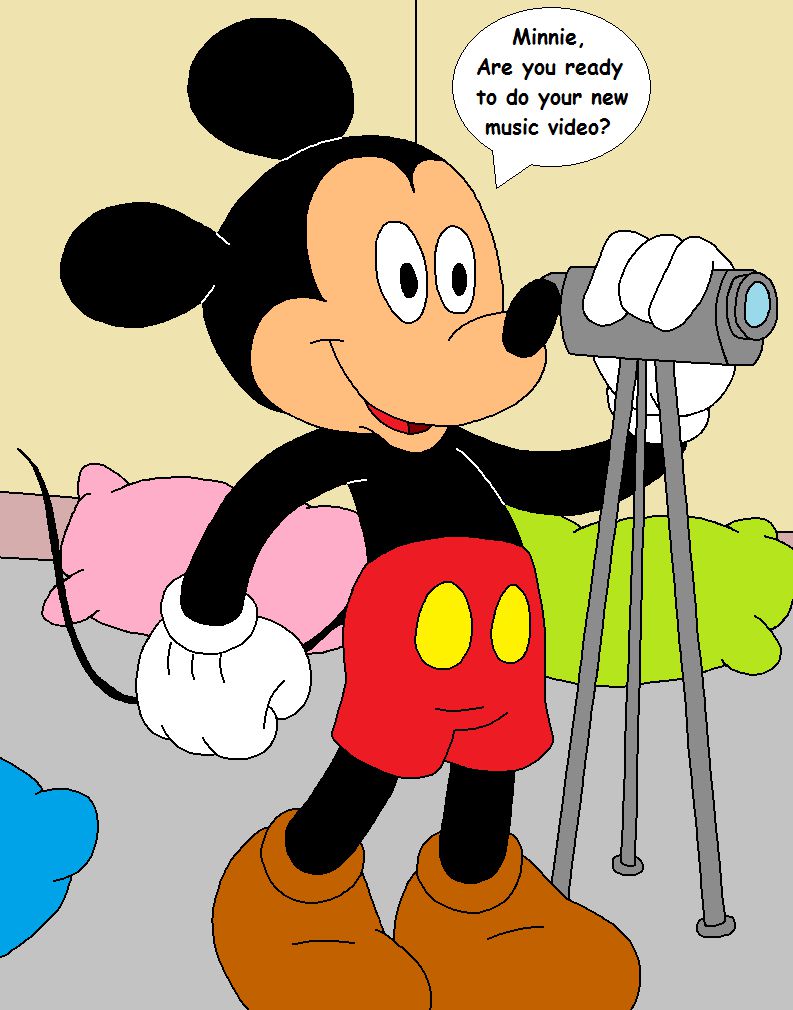 Mickey & Minnie - Chocolate Mouse [in progress] 1