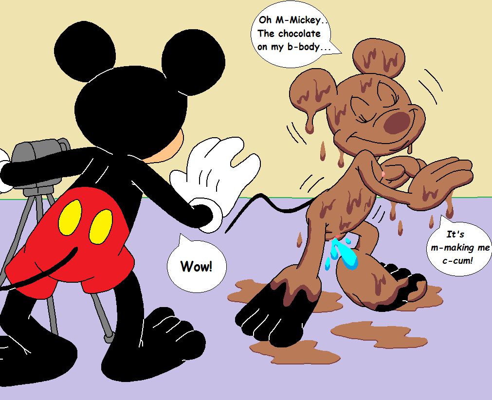Mickey & Minnie - Chocolate Mouse [in progress] 11