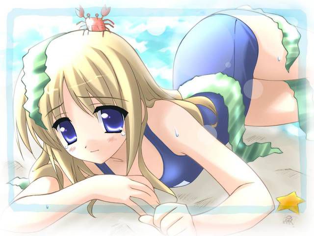 [56 pieces] Cute Erofeci image collection of two-dimensional school swimsuit. 44 33