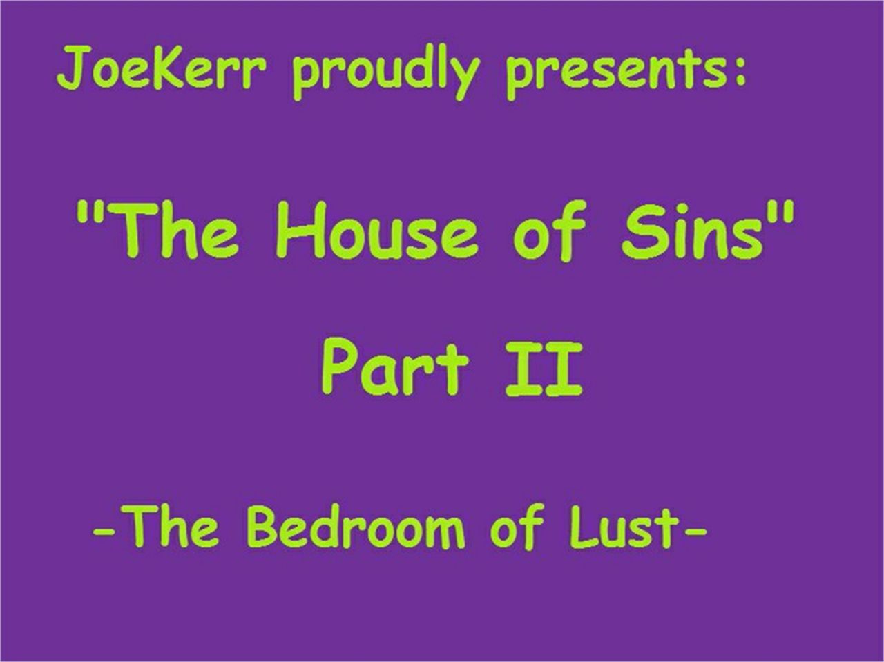 [Joe Kerr] The House Of Sins - Part 1-2 35