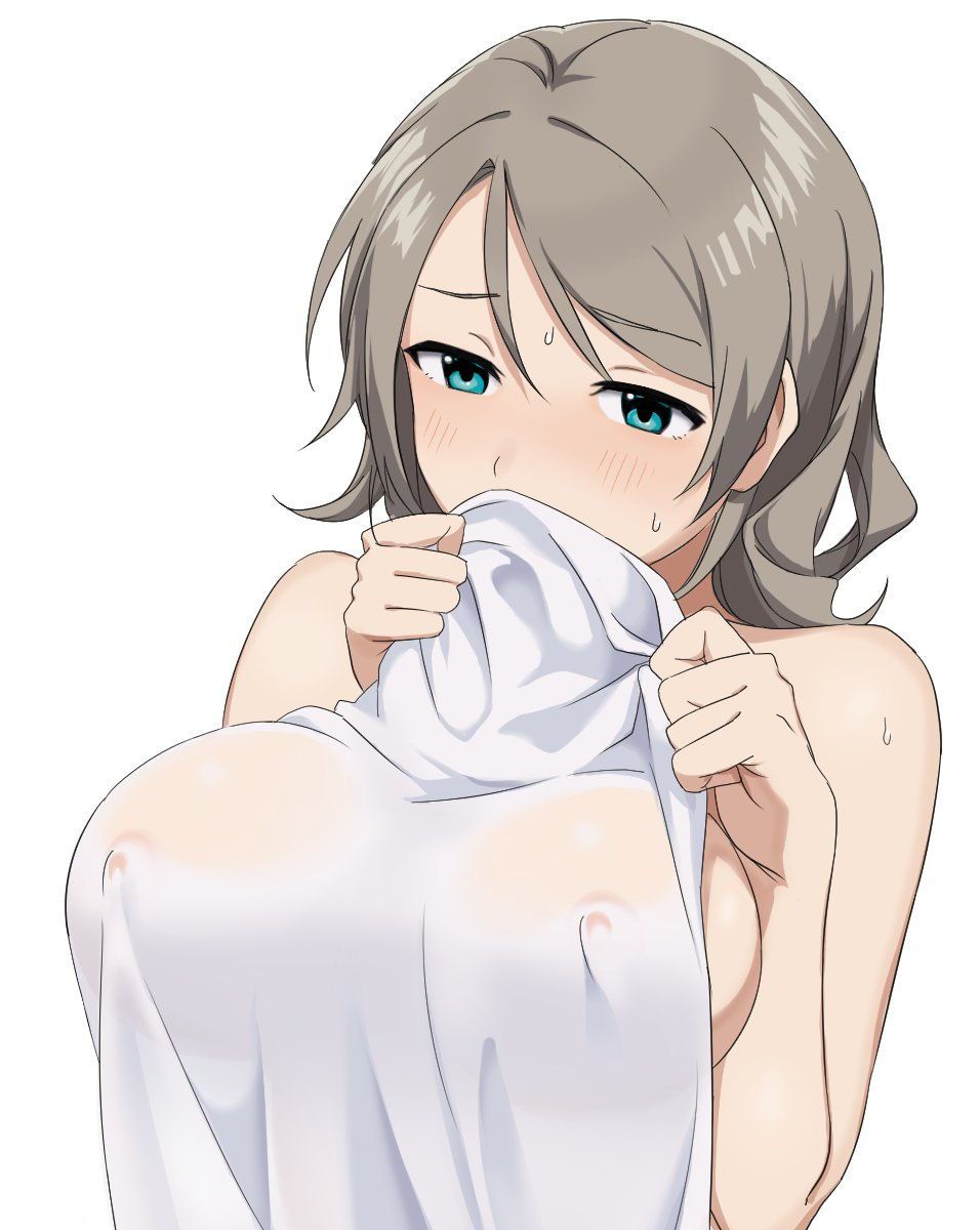 I'm just hiding, Hamideso? W A girl only one piece of bath towel naked ♪ 4