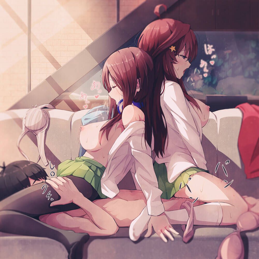 【Secondary Erotic】 3P harem image that is absolutely supposed to feel good like this 14