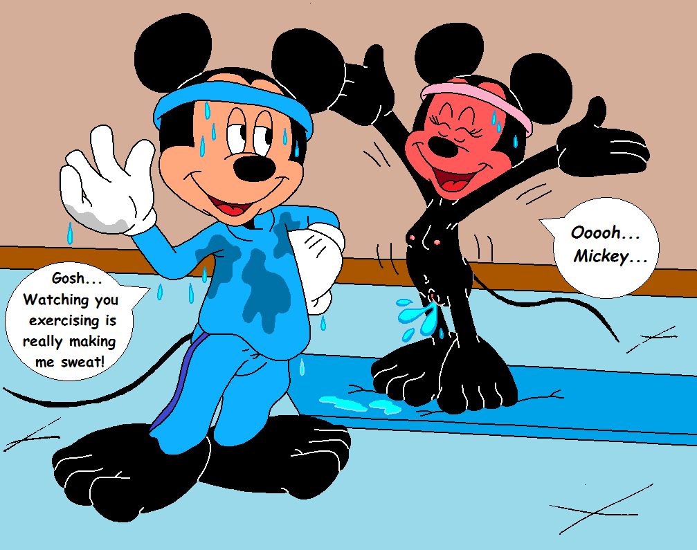 Mickey & Minnie - Gym Practice 22