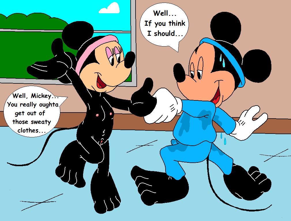 Mickey & Minnie - Gym Practice 23