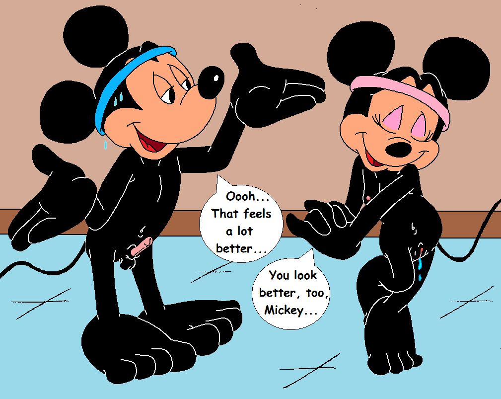 Mickey & Minnie - Gym Practice 24