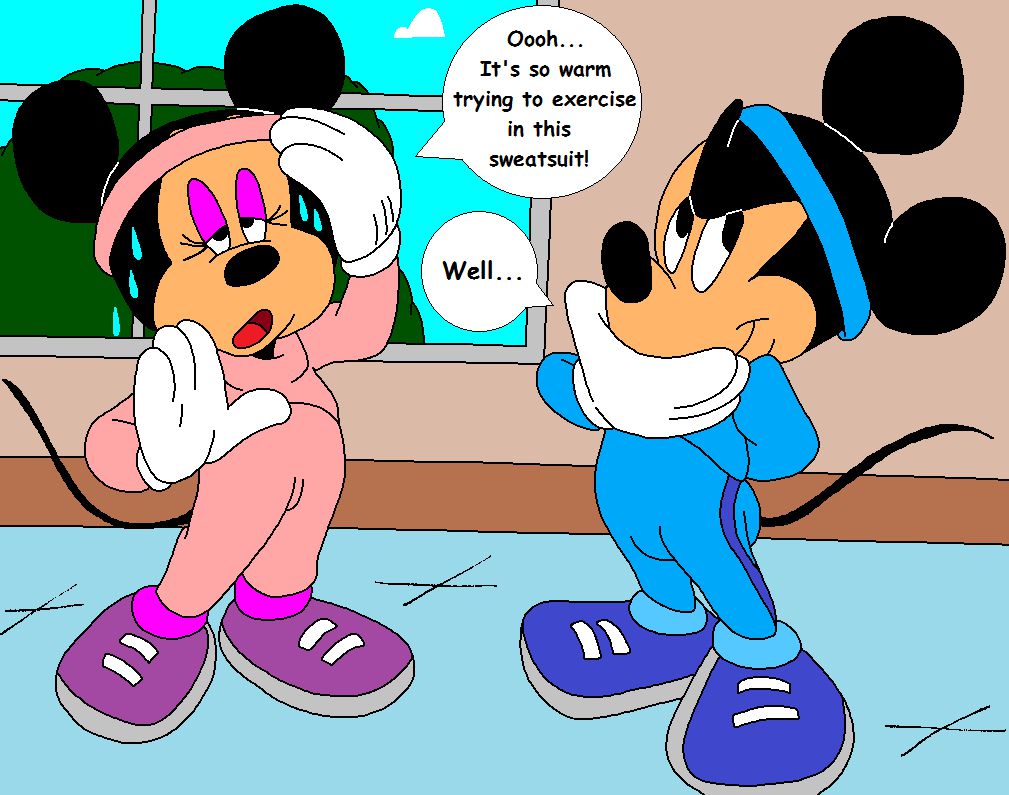 Mickey & Minnie - Gym Practice 3