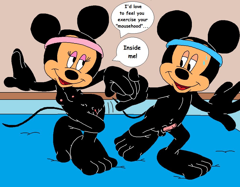 Mickey & Minnie - Gym Practice 51