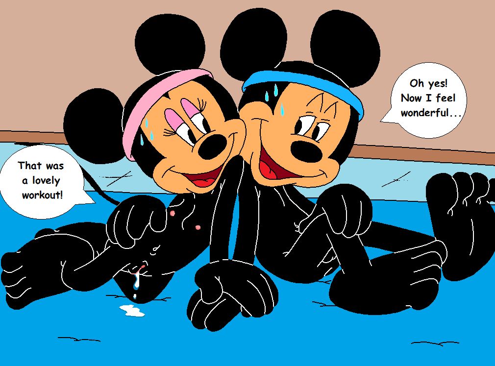 Mickey & Minnie - Gym Practice 56