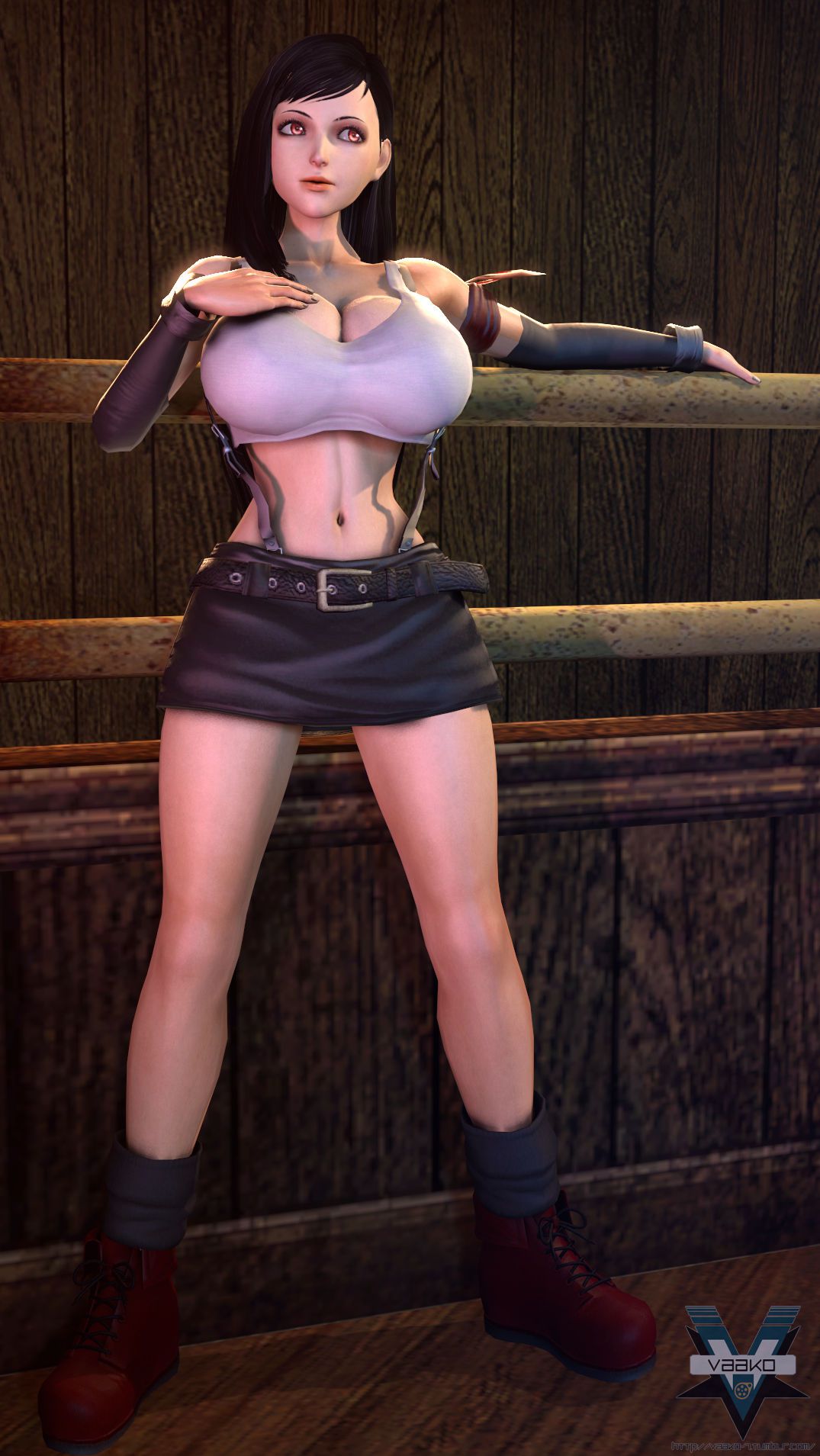 Tifa Lockhart 3D - Super Boobs - Animated & Stills 10