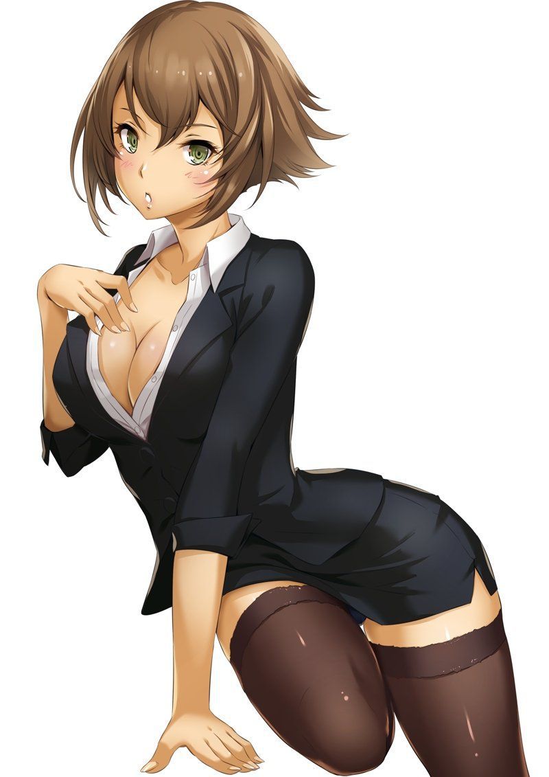 [2nd] Secondary erotic image of a girl with a thigh that is wearing a dress with a slit is erotic 2 [slit] 10