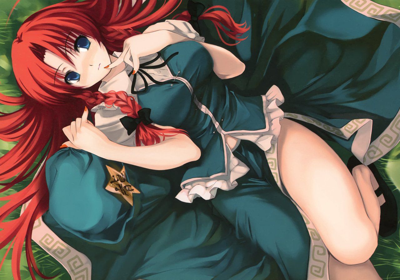 [2nd] Secondary erotic image of a girl with a thigh that is wearing a dress with a slit is erotic 2 [slit] 23