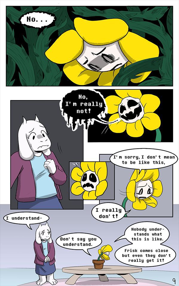 [Smieska] You Don't See Me [Undertale] 9