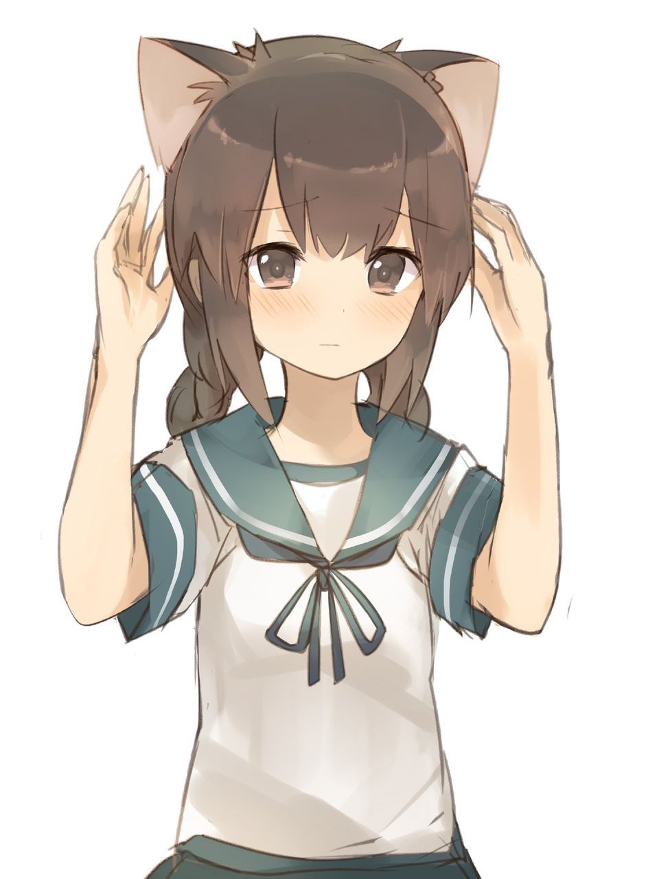 [2nd] Cute second erotic image of cat-eared daughter who want to be spoiled [cat ears] 6