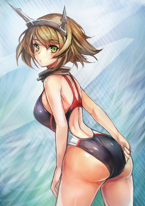 【Secondary erotic】 In summer, here is an erotic image of a girl with a chiechi body wearing a swimsuit that wants to masturbate 12