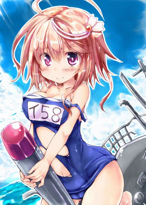 【Secondary erotic】 In summer, here is an erotic image of a girl with a chiechi body wearing a swimsuit that wants to masturbate 15